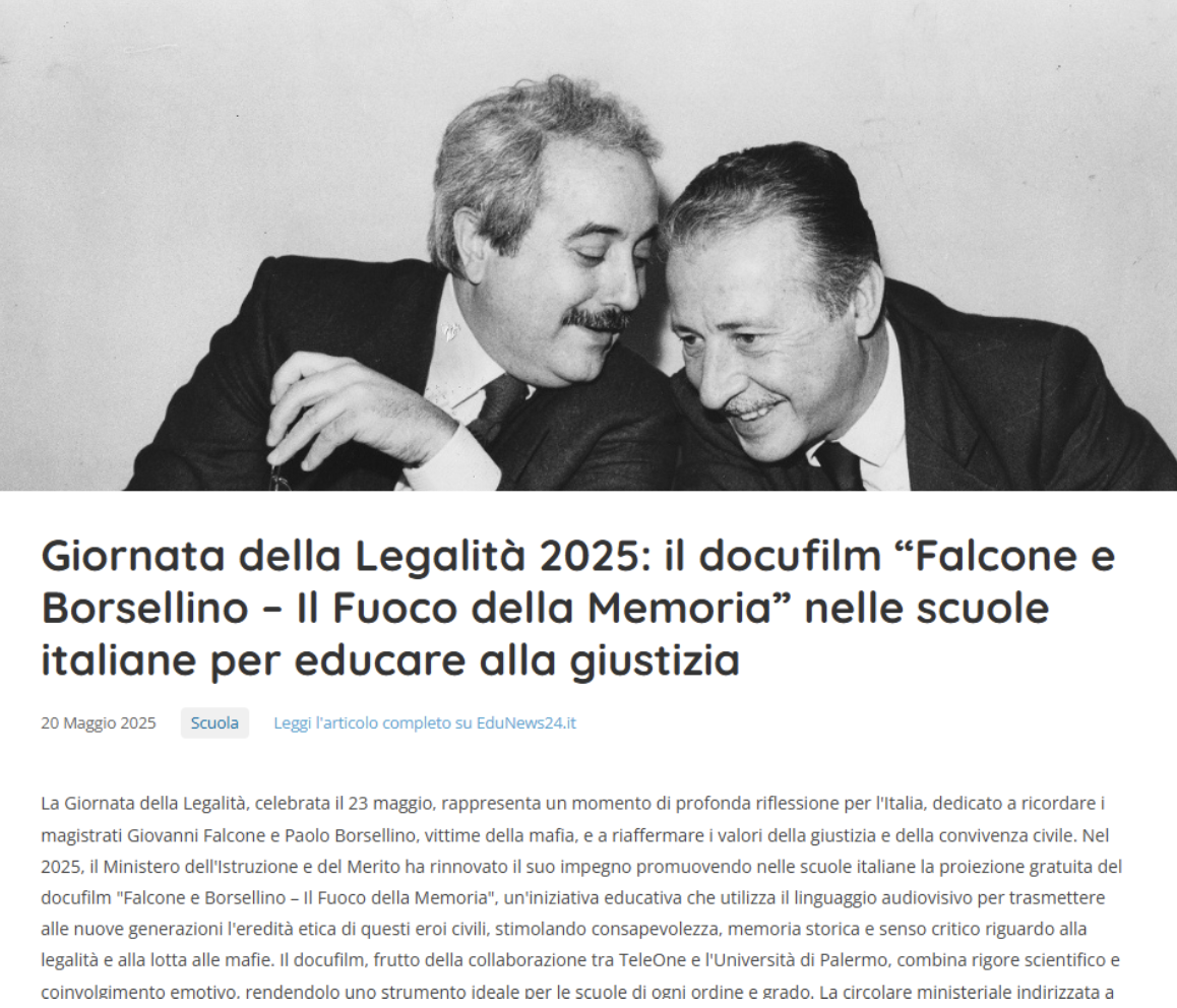 Figura 3: Visualizzazione singolo articolo